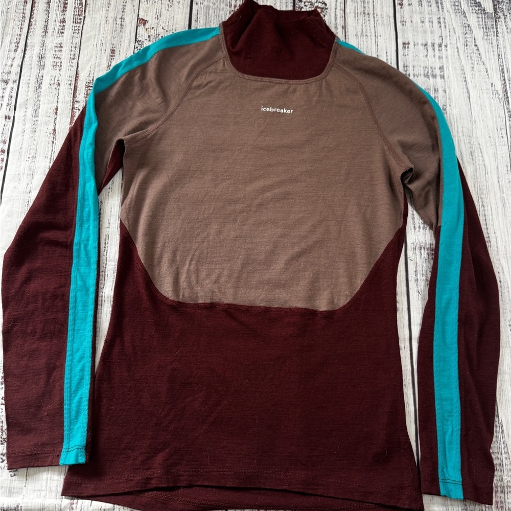 Icebreaker merino wool 200 base layer long sleeve - Picture 2 of 8